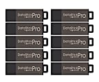 Centon DataStick Pro USB 2.0 Flash Drives, 8GB, Pro Gray, Pack Of 25 Flash Drives, S1-U2P1-8G25PK 1 thumbnail image