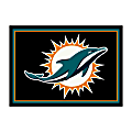 Imperial NFL Spirit Rug, 4' x 6', Miami Dolphins