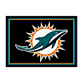 Imperial NFL Spirit Rug, 4' x 6', Miami Dolphins 1 thumbnail image