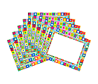 Barker Creek Name Tags, 2 ¾” x 3 ½", Retro, 45 Name Tags Per Pack, Case Of 2 Packs 1 thumbnail image
