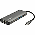 StarTech.com USB C Multiport Adapter - USB Type-C Travel Dock to 4K HDMI, 3x USB Hub, SD, GbE, 60W PD 3.0 Pas - DKT30CSDHPD3 1 thumbnail image
