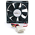 StarTech.com 80x25mm Dual Ball Bearing Computer Case Fan w/ LP4 Connector - System fan kit - 80 mm - Add additional chassis cooling with a 80mm ball bearing fan - pc fan - computer case fan - 80mm fan