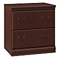 Bush Business Furniture Birmingham 21"D Lateral 2-Drawer File Cabinet, Harvest Cherry, Delivery 1 thumbnail image