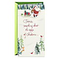 Hallmark Money Holder Christmas Card (The Magic of Christmas Santa With Sled) 1 thumbnail image