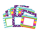 Barker Creek Name Tags, 2 ¾” x 3 ½", Happy, 45 Name Tags Per Pack, Case Of 2 Packs 1 thumbnail image
