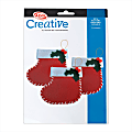 Creative Christmas Crafts, Felt Stockings 1 thumbnail image