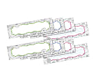 Barker Creek Double-Sided Name Plates, 12" x 3 1/2", Color Me Garden, Pack Of 72 Name Plates 1 thumbnail image
