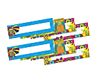Barker Creek Double-Sided Name Plates, 12" x 3 1/2", Bohemian Animal, Pack Of 72 Name Plates