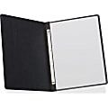 TOPS Letter Recycled Report Cover - 3" Folder Capacity - 8 1/2" x 10 63/64" - 2 x Prong Fastener(s) - Pressboard - Black - 65% Recycled - 1 Each