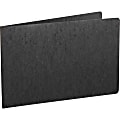 Oxford Pressboard Report Cover with Scored Hinge - 11" x 17" - 750 Sheet Capacity - 1 x Prong Fastener(s) - Pressboard - Black - 65% Recycled - 1 Each