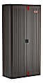 Suncast Commercial Mega Tall Storage Cabinet, 4 Shelves, Gray