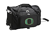 Denco Sports Luggage Rolling Duffel Bag, Oregon Ducks, Black