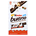 Kinder Bueno Crispy Creamy Chocolate Bars, Box Of 20 Bars