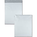 Quality Park® Redi-Strip Poly Envelopes, 14" x 17", White, Box Of 100