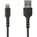 StarTech.com 6.6' USB To Lightning Cable, Black 1 thumbnail image