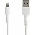StarTech.com 6.6' USB To Lightning Cable, White 1 thumbnail image