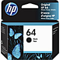 HP 64 Black Ink Cartridge, N9J90AN 1 thumbnail image