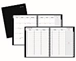 Office Depot® Brand Weekly/Monthly Planner, 7" x 9", Black, January To December 2019