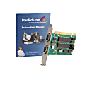 StarTech.com 2 Port ISA RS232 Serial Adapter Card with 16550 UART - Serial adapter - ISA - serial - 2 x 9-pin DB-9 Male RS-232 Serial
