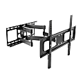 Tripp Lite Outdoor Full-Motion Steel TV Wall Mount For Flat Screen Displays Up To 80", 20-1/8”H x 26”W x 16-15/16”D, Black