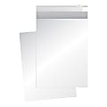 Quality Park® Redi-Strip Poly Envelopes, 9" x 12", White, Box Of 100