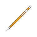 Pentel® Sharp™ Automatic Drafting Pencil, 0.9 mm, Yellow