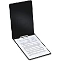 TOPS 71306 Letter Report Cover - 2" Folder Capacity - 8 1/2"x11" - 500 Sheets Capacity - 1 Fastener(s) - 20 pt. - Pressboard - Black - Punched - 71306 1 thumbnail image