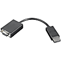 Lenovo 57Y4393 VGA Cable - DisplayPort Video - HD-15 VGA - 7.8"