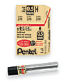 Pentel® Super Hi-Polymer® Leads, 0.5 mm, H, Medium, 12 Leads Per Tube 1 thumbnail image