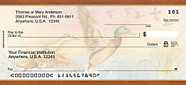 Personal Wallet Checks, 6" x 2 3/4", Duplicates, American Wildlife, Box Of 150