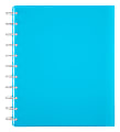 TUL™ Custom Note-Taking System Discbound Student Notebook, Letter Size, 3-Subject, Blue