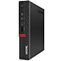 Lenovo® ThinkCentre® M720Q Tiny Refurbished Desktop PC, Intel® Core™ i7, 16GB Memory, 256GB Solid State Drive, Windows® 10 Pro