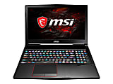 MSI™ GE63 Raider Gaming Laptop, 15.6" Screen, Intel® Core™ i7, 16GB Memory, 1TB Hard Drive/256GB Solid State Drive, Windows® 10 Home, nVidia® GeForce™ RTX 2060