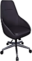 Vari High Back Faux Leather Conference Chair, Charcoal Gray 1 thumbnail image