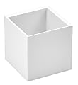 Bostitch® Office Konnect Stackable Tall Storage Cup, White 