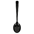 Amscan Plastic Serving Spoons, 9-3/4"H x 2-1/5"W x 1"D, Black, Set Of 23 Spoons