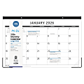 2026 Blue Sky Monthly Desk Pad Planning Calendar, 17" x 11", Large Print, January To December, 152698 1 thumbnail image