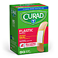 CURAD® Plastic Adhesive Bandages, 3/4" x 3", Tan, Case Of 48 1 thumbnail image