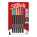 Sharpie® Pens, Fine Point, Assorted Ink Colors, Pack Of 6