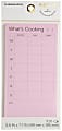 Noted by Post-it, Meal Planning Pad, 3.9 in. x 7.7 in. Pink