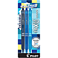 Pilot FriXion Clicker Vibe Retractable Erasable Gel Ink Pens, Fine Point, 0.7mm, Assorted Barrels, Assorted Ink, Pack of 3 Pens, 22544 1 thumbnail image