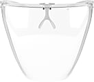Suncast Commercial Safety Glasses Face Shields, One Size, Clear, Case Of 4