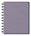 TUL® Discbound Notebook With Leather Cover, Letter Size, Narrow Ruled, 60 Sheets, Lavender Mist/Lines 1 thumbnail image