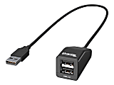 Plugable USB2-2PORT - Hub - 2 x USB 2.0 - desktop