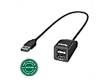 Plugable USB2-2PORT - Hub - 2 x USB 2.0 - desktop 1 thumbnail image