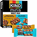 KIND Minis Dark Chocolate Nut Bars Variety Pack, 20 Bars 1 thumbnail image