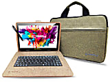 Linsay Octa Core Tablet, 10.1”, 4GB Memory, 128GB Storage, Android 13, With Brown Unique Oracle Keyboard Case And Tablet Briefcase 1 thumbnail image