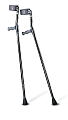Medline Super Crutch XL Replacement Tips, Gray, Case Of 6 Sets 1 thumbnail image