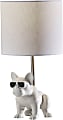 Adesso® Simplee Sunny Dog Table Lamp, 16"H, White