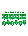 Amscan 195236 St. Patrick's Day Shamrock Cutouts, 12" x 12", Green, 30 Cutouts Per Pack, Set Of 3 Packs 1 thumbnail image